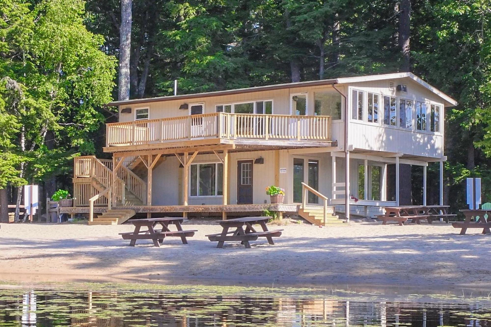 Moose Pond Retreat Villa Bridgton Bagian luar foto