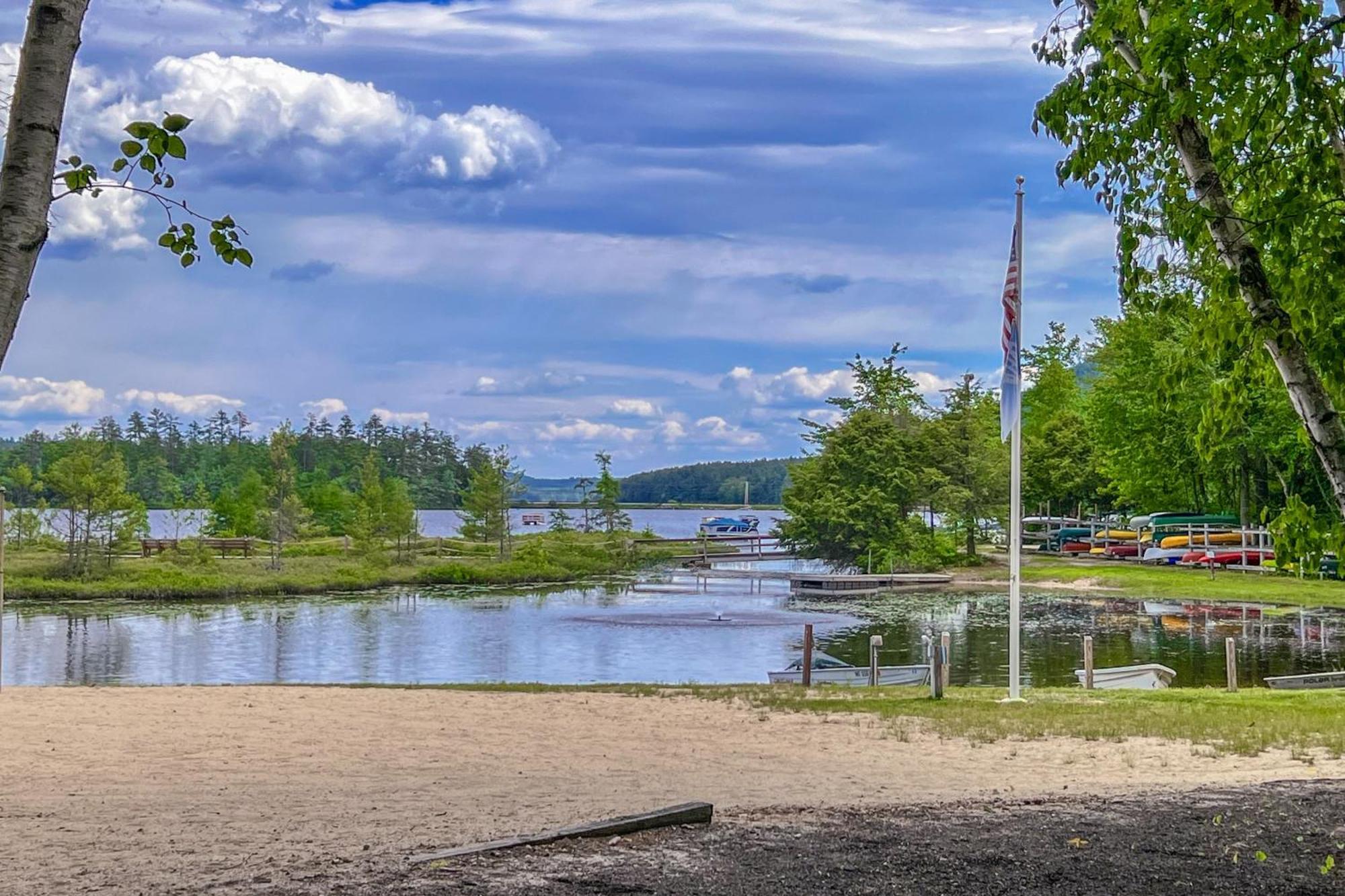 Moose Pond Retreat Villa Bridgton Bagian luar foto