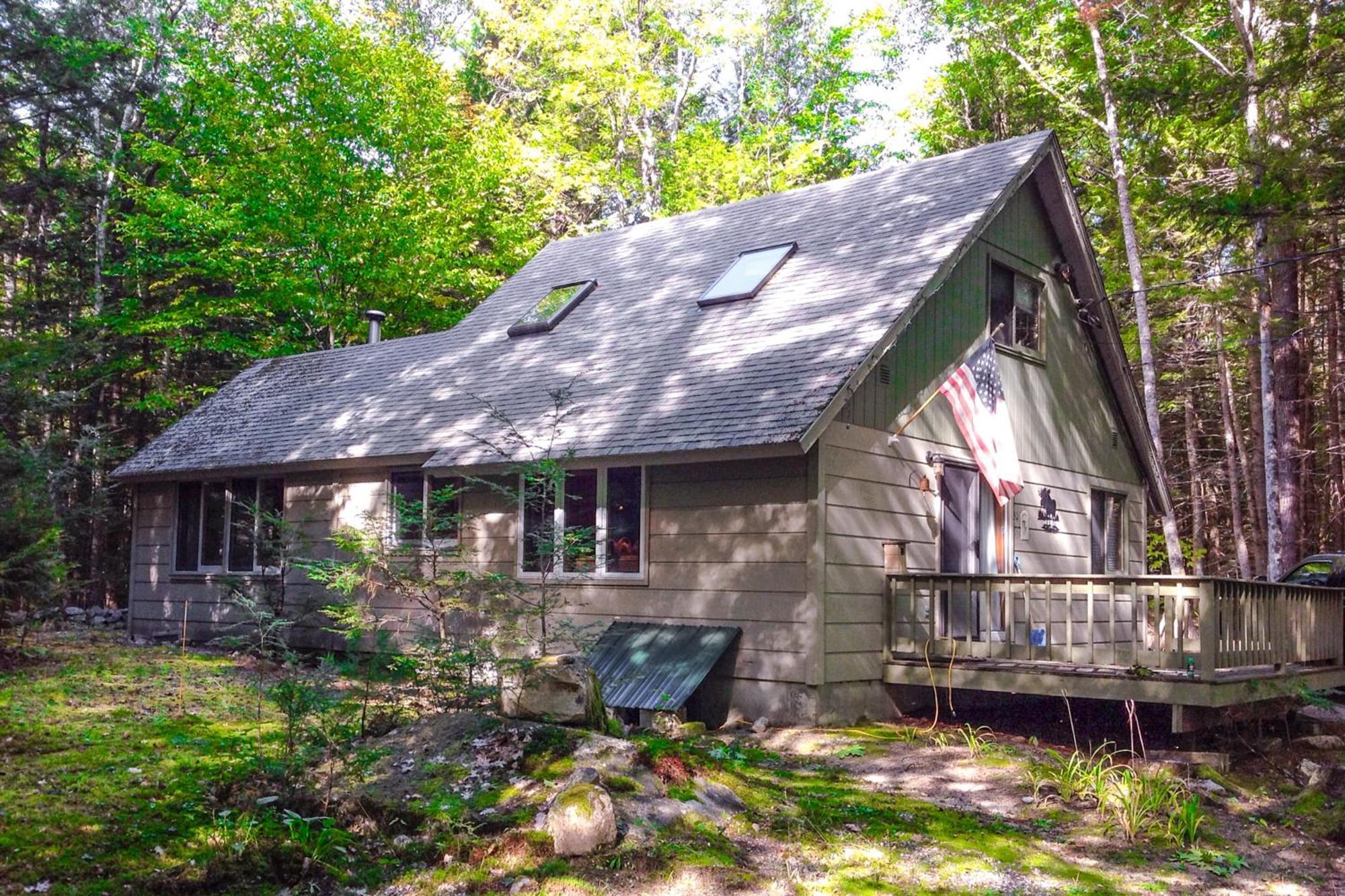 Moose Pond Retreat Villa Bridgton Bagian luar foto